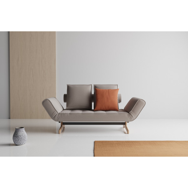 Кушетка Innovation Living Ghia 80х210 см ножки Chrome, цвет беж