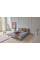 Диван Innovation Living Cubed 140х200 см с дубовыми ножками серый