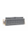 Диван Innovation Living Eluma Deluxe Button 140х200 см серый