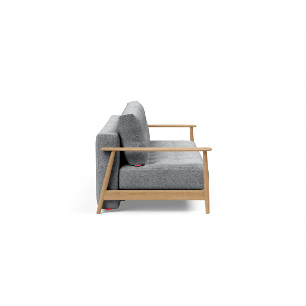 Диван Innovation Living Eluma Deluxe Button 140х200 см серый