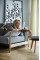 Диван Innovation Living Eluma Deluxe Button 140х200 см серый