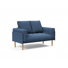 Кушетка Innovation Living Rollo 80х200 см Classic ножки Stem, синяя