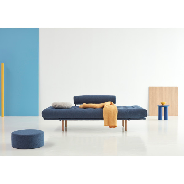 Кушетка Innovation Living Rollo 80х200 см Classic ножки Stem, синяя