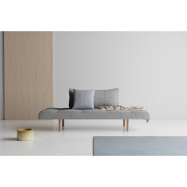 Кушетка Innovation Living Zeal 70х200 см ножки Laser, серая