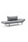 Кушетка Innovation Living Zeal 70х200 см ножки Laser, серая