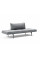 Кушетка Innovation Living Zeal 70х200 см ножки Laser, серая