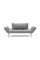 Кушетка Innovation Living Zeal 70х200 см ножки Laser, серая
