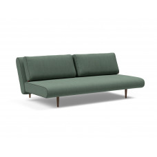 Зеленый диван Unfurl Lounger ножки дуб