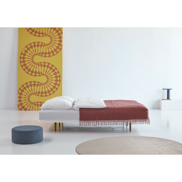 Диван Innovation Living Recast Plus желтый с тёмными ножками Styletto