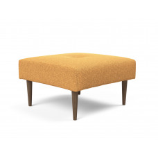 Желтый пуф Innovation Living Recast Plus тёмные ножки Styletto