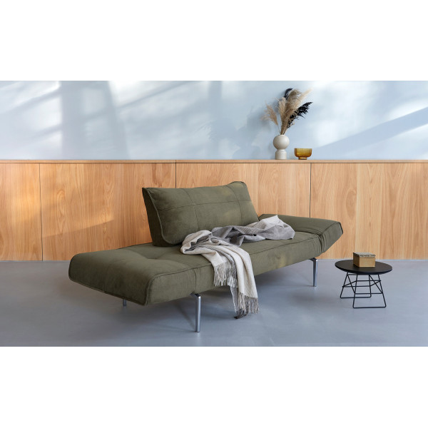 Кушетка Innovation Living Zeal 70х200 см ножки Straw, цвет темно-зеленый